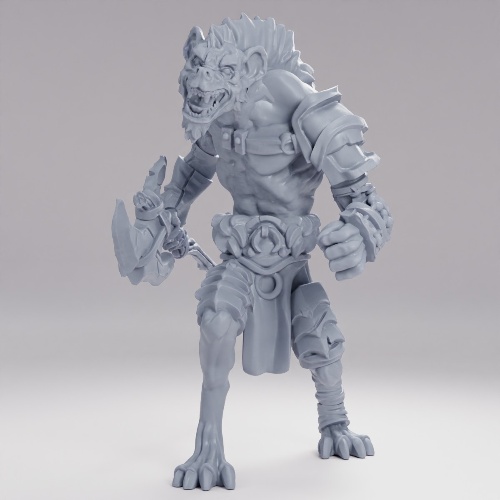 Picture of Gnoll Pose B