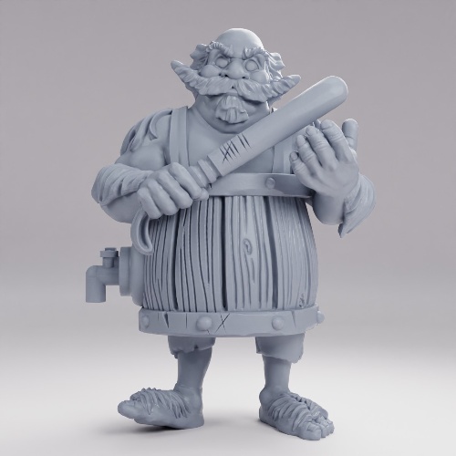 Picture of Halfling Barkeep