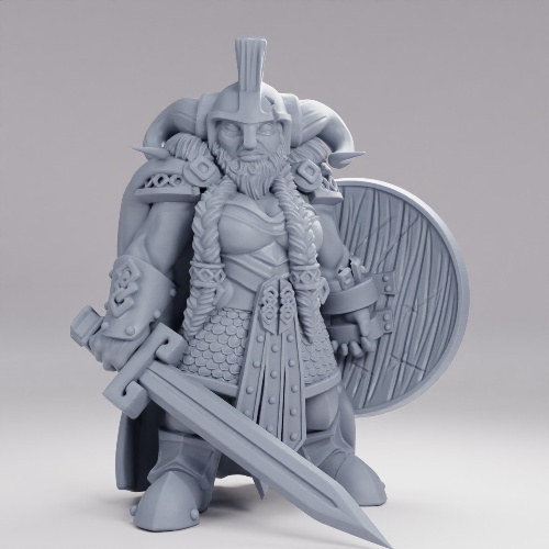 Picture of dwarf warrior C