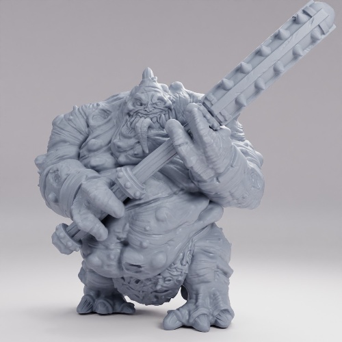Picture of flesh golem
