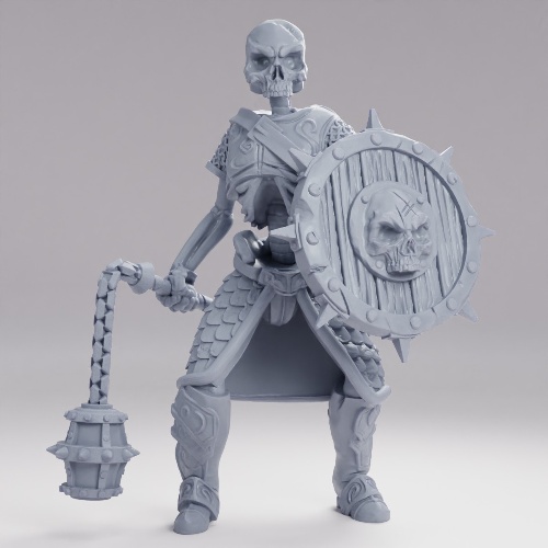 Picture of skeleton K