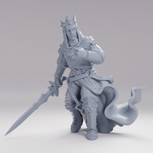 Picture of Blackguard Evil Paladin