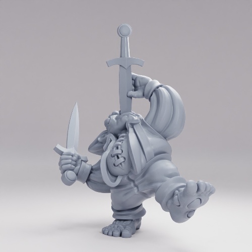 Picture of Corrupted Halfling Sword Swallower
