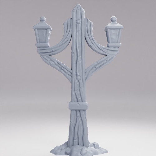 Picture of Double Lamppost