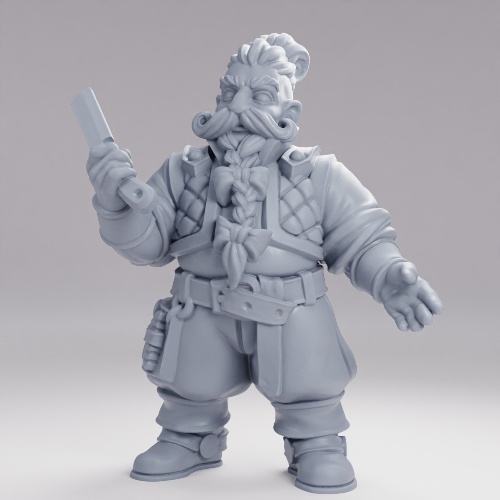 Picture of Dwarf Barber
