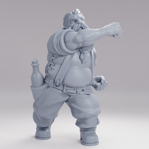 Picture of Dwarf Brawler