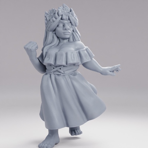 Picture of Dwarf Flower Girl