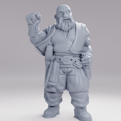 Picture of Dwarf Pirate