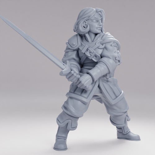 Picture of Female Fighter