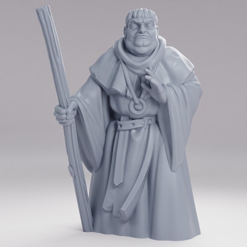Picture of Friar With Staff