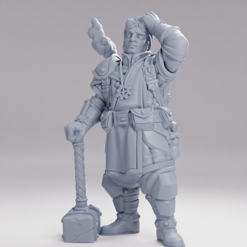 Picture of Human Cleric