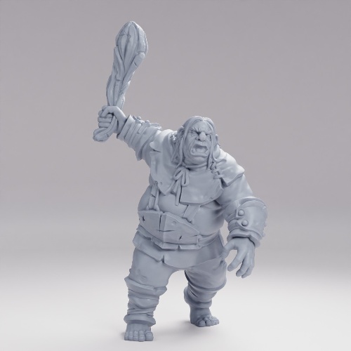 Picture of Ogre With Club
