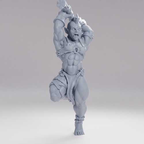 Picture of Orc Warrior Woman B