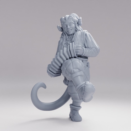 Picture of Tiefling Musician