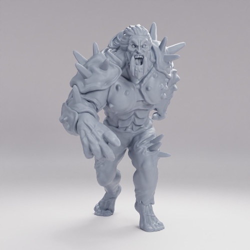 Picture of Bodybuilder Woman Zombie