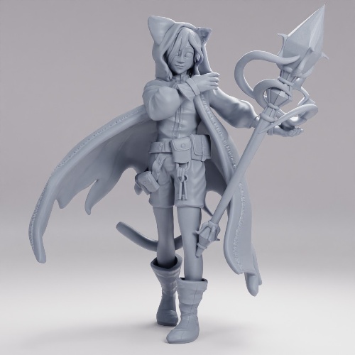 不敵な魔術師カット の画像