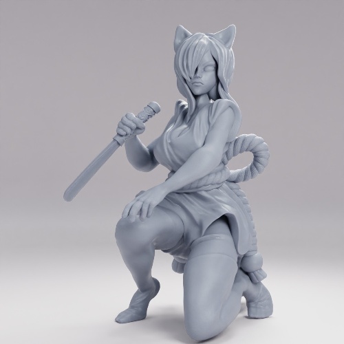 Picture of Female Kitsune Ninja A