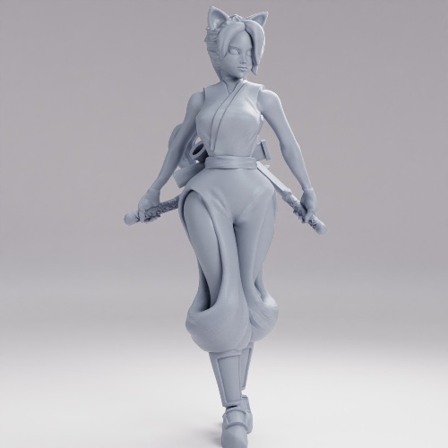 Picture of Female Kitsune Ninja B