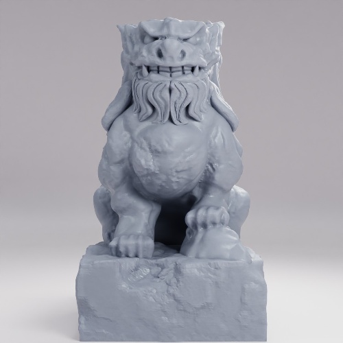 Picture of Komainu Shrine Guardian Right
