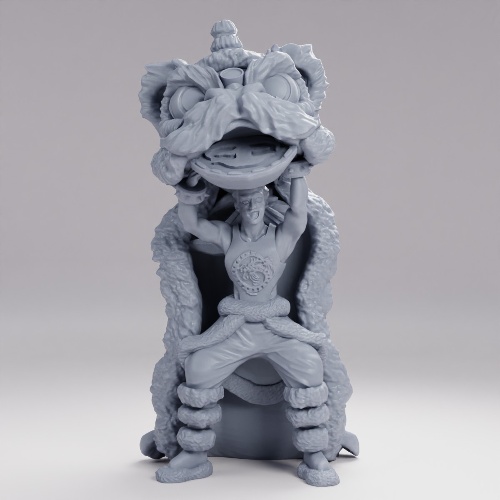 Picture of Lion Dancer Man