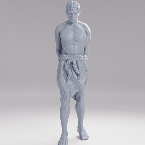 Picture of Male Slave Victim