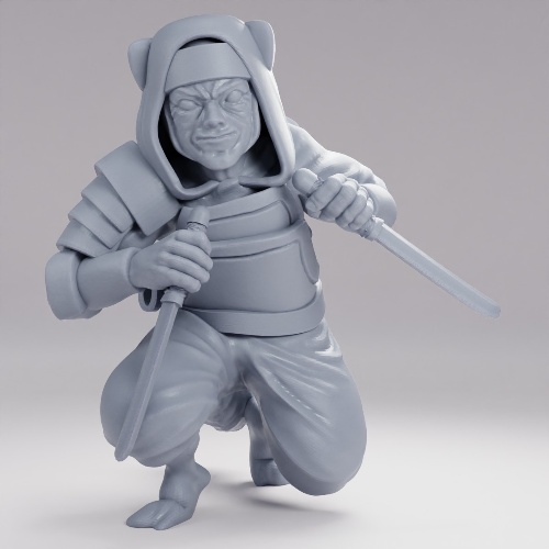 Picture of Old Kitsune Ninja