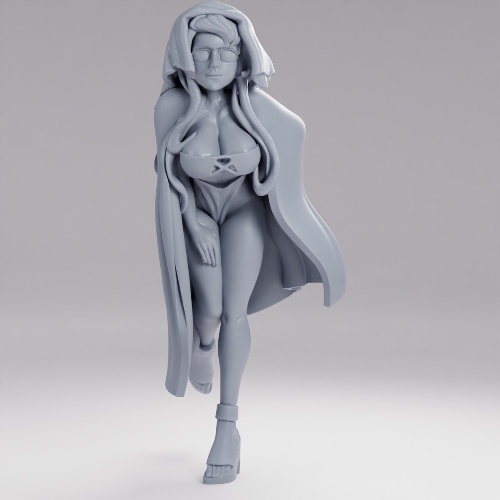 Picture of Swimsuit Priest With Cape