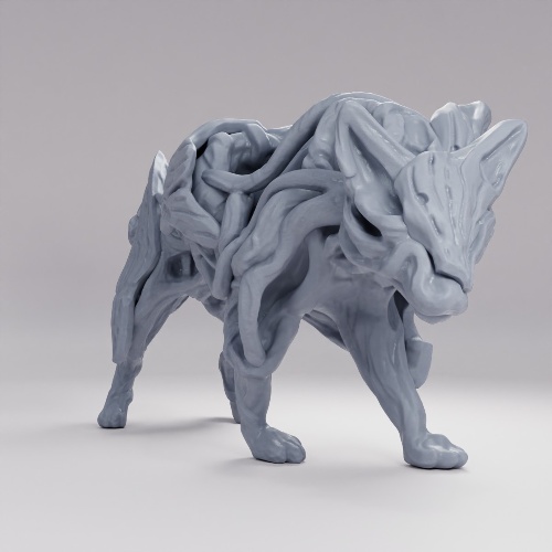 Picture of Tree Guardian Wolf B