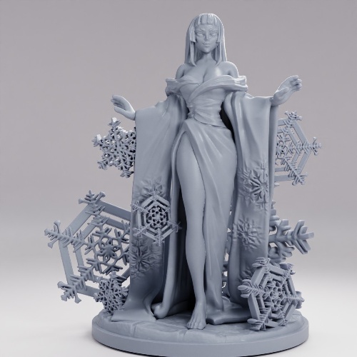 凍てついた魂の雪女 の画像